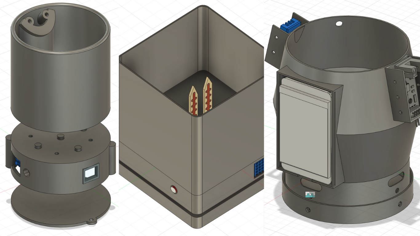 BloomBetter’s published smart planter prototype views